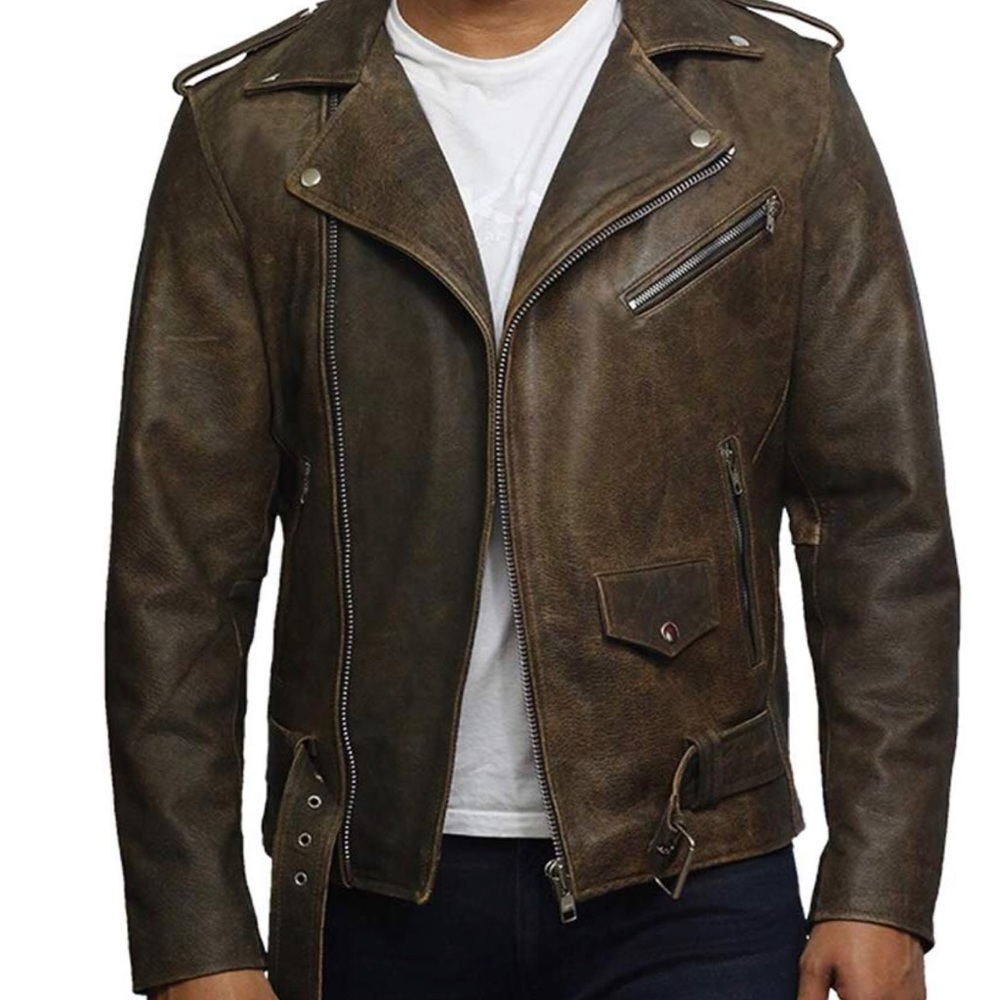 Men leather Jacket - Available in all sizes